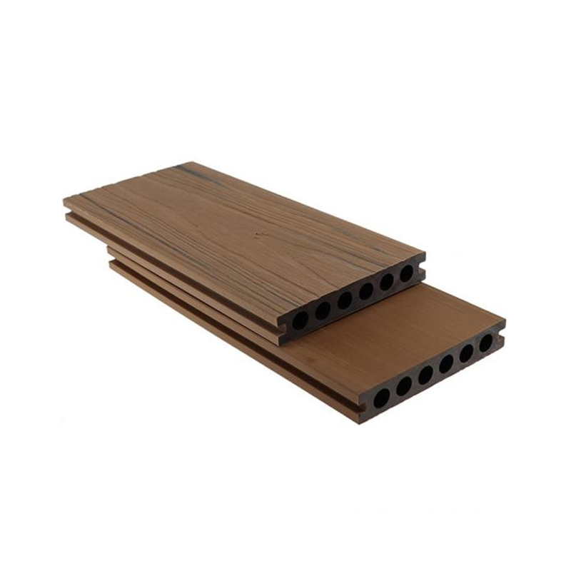 SRL-CO 002 Deck composto de madeira-plástico durável formado por extrusão