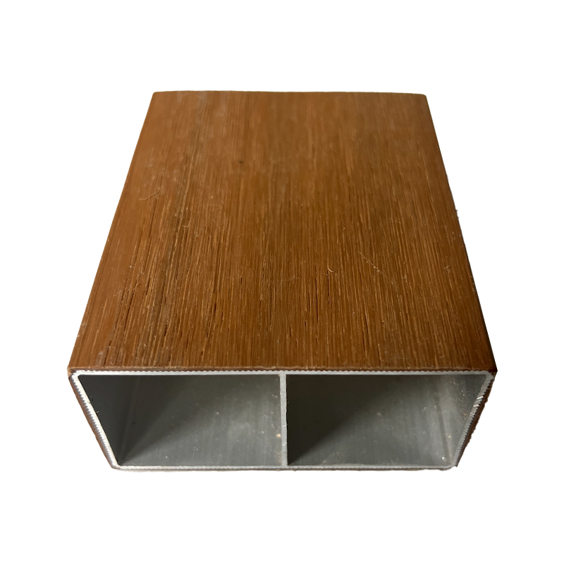 SRL-AL 50*30mm Deck WPC resistente à água e à prova de fogo com coextrusão de alumínio durável
