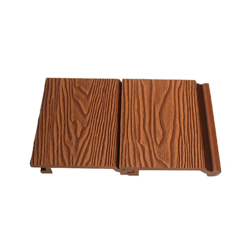 SRL-Cladding148*21-3D Painéis de revestimento de parede 3D WPC à prova de fogo exterior
