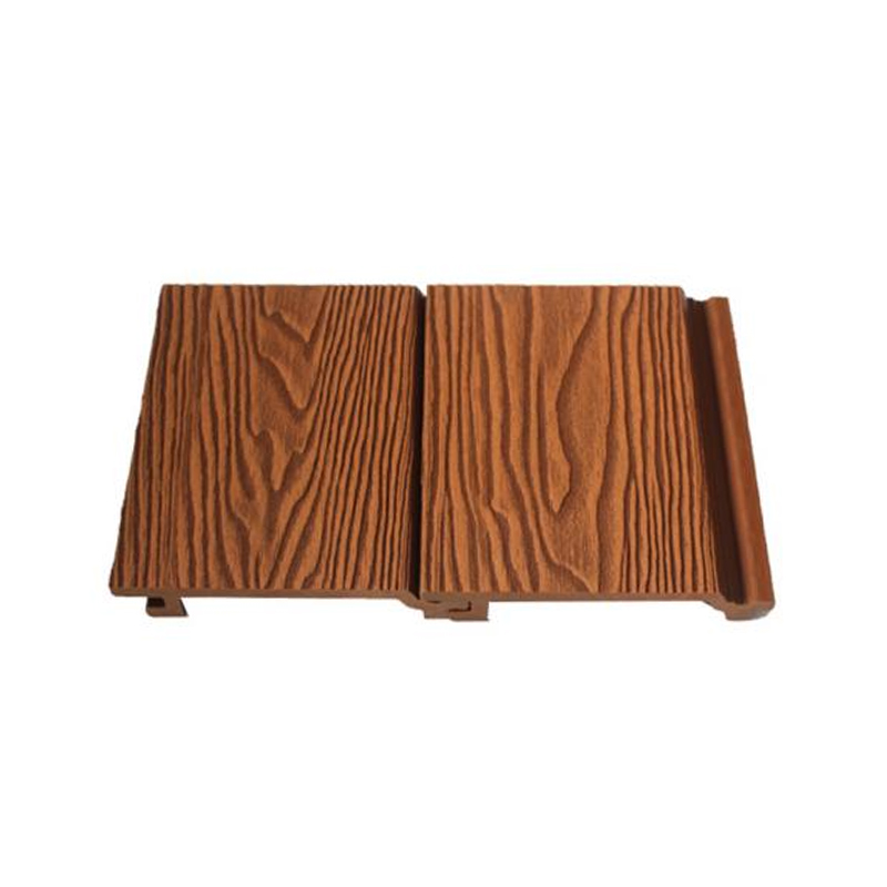 SRL-Cladding156*21-3D Revestimento de parede WPC de grão de madeira 3D