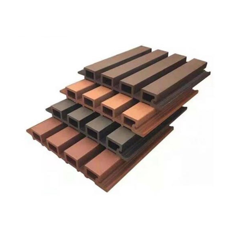 SRL-Cladding219*26 Painéis de revestimento WPC resistentes às intempéries para decoração de parede externa